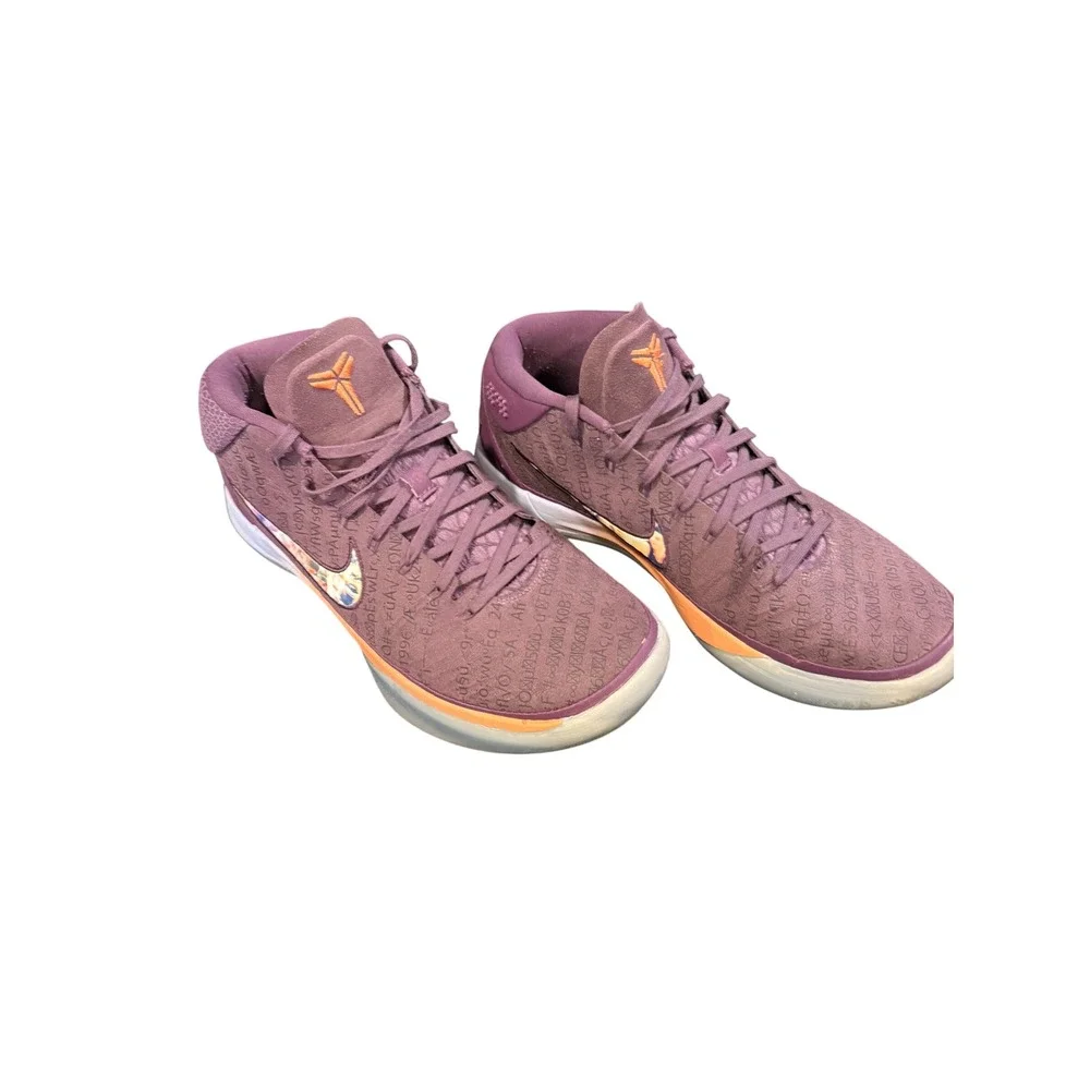 Nike Kobe AD Mid Purple stardust Basketball Shoes AO2572 500 Mens U.S. 10.5